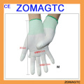 ZOMAGTC 13 Gauge Strick Weiß PU Hand Handschuhe